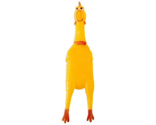 Игрушка-пищалка Курица, 15 см