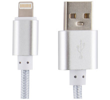 Кабель Energy ET-01 USB/Lightning, цвет - серебро