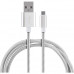 Кабель Energy ET-01 USB/MicroUSB, цвет - серебро