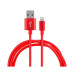 Кабель Energy ET-26 USB/Lightning, цвет - красный