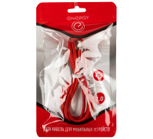 Кабель Energy ET-26 USB/MicroUSB, цвет - красный