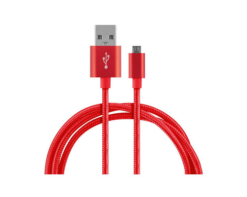 Кабель Energy ET-26 USB/MicroUSB, цвет - красный