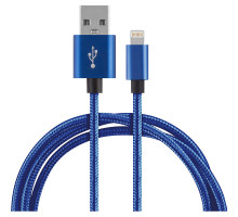 Кабель Energy ET-27 USB/Lightning, цвет - синий