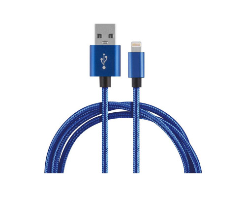 Кабель Energy ET-27 USB/Lightning, цвет - синий