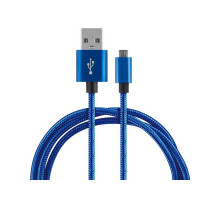 Кабель Energy ET-27 USB/MicroUSB, цвет - синий