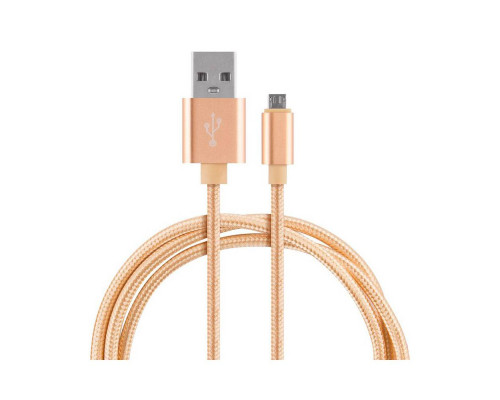 Кабель Energy ET-28 USB/Lightning, цвет - золотой
