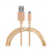 Кабель Energy ET-28 USB/MicroUSB, цвет - золотой
