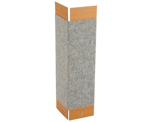Когтеточка угловая ковролиновая 50*24 см с люверсом