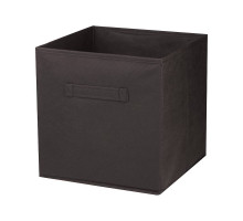 Короб раскладной с ручкой 31*31*31 см черный