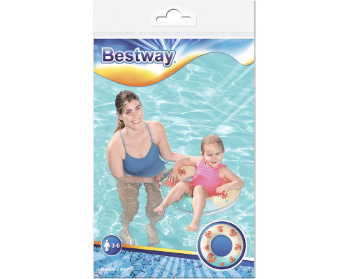Круг надувной для плавания 61 см, 36014 Bestway