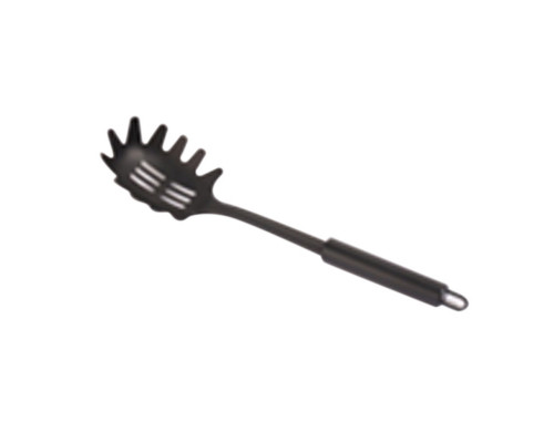 Ложка для спагетти CLASSICO NERO  из нержавеющей стали, цвет - черный, non-stick  (раб часть)
