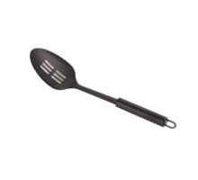 Ложка с отверстиями CLASSICO NERO  из нержавеющей стали, цвет - черный, non-stick (раб часть)