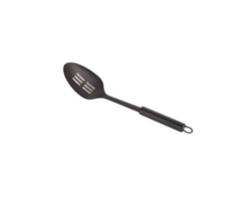 Ложка с отверстиями CLASSICO NERO  из нержавеющей стали, цвет - черный, non-stick (раб часть)