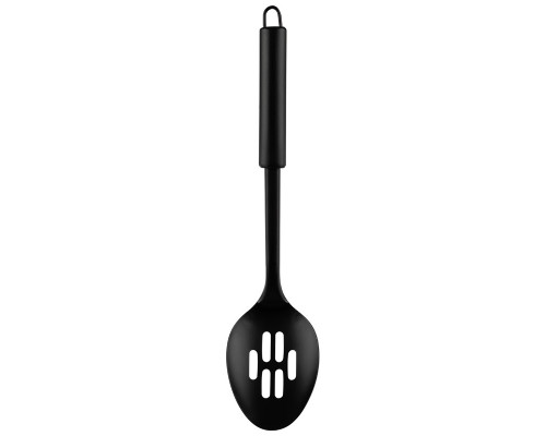 Ложка с отверстиями CLASSICO NERO  из нержавеющей стали, цвет - черный, non-stick (раб часть)