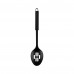 Ложка с отверстиями CLASSICO NERO  из нержавеющей стали, цвет - черный, non-stick (раб часть)