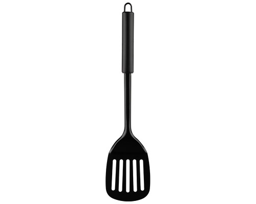 Лопатка с отверстиями CLASSICO NERO из нержавеющей стали, цвет - черный, non-stick (раб часть)