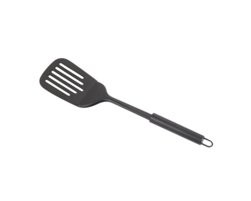 Лопатка с отверстиями CLASSICO NERO из нержавеющей стали, цвет - черный, non-stick (раб часть)