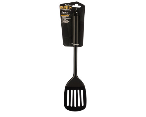 Лопатка с отверстиями CLASSICO NERO из нержавеющей стали, цвет - черный, non-stick (раб часть)
