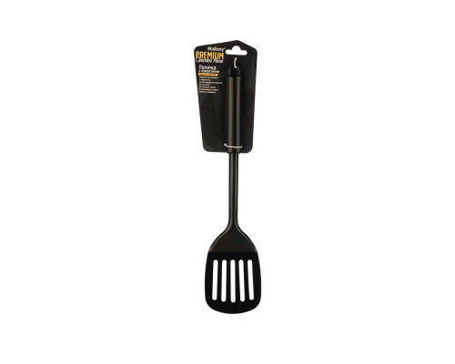 Лопатка с отверстиями CLASSICO NERO из нержавеющей стали, цвет - черный, non-stick (раб часть)