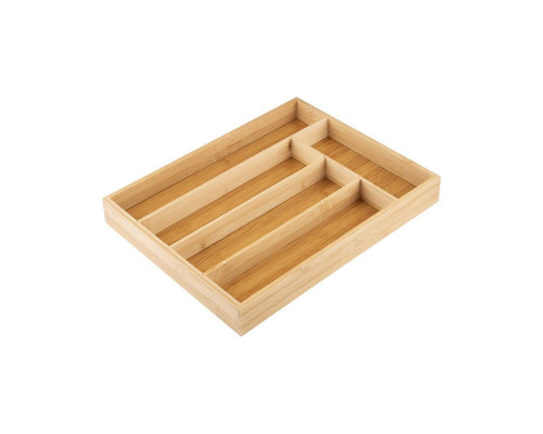Лоток для столовых приборов BAMBOO, 37*30*4,5 см (бамбук)