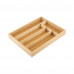 Лоток для столовых приборов BAMBOO, 37*30*4,5 см (бамбук)