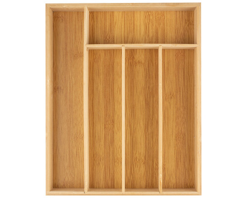 Лоток для столовых приборов BAMBOO, 37*30*4,5 см (бамбук)