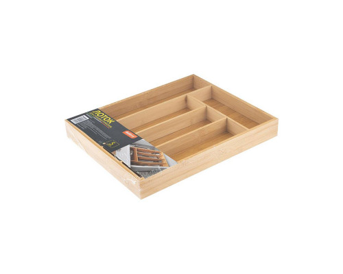 Лоток для столовых приборов BAMBOO, 37*30*4,5 см (бамбук)