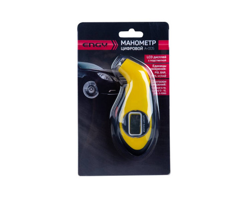 Манометр цифровой автомобильный ENGY А-005