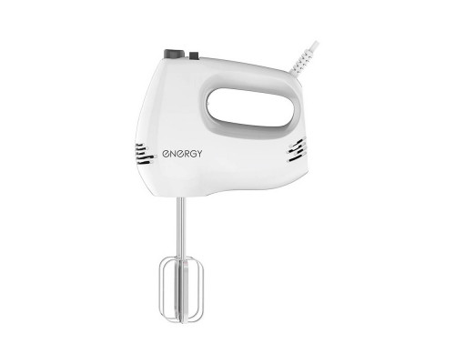 Миксер ENERGY EN-291, 5 скоростей, 150 Вт, белый