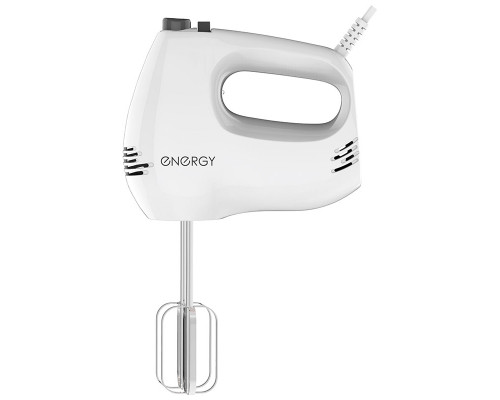 Миксер ENERGY EN-291, 5 скоростей, 150 Вт, белый