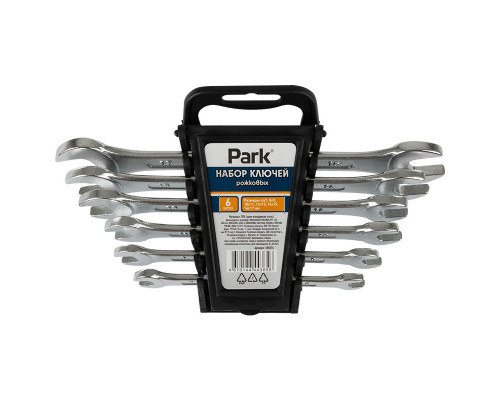 Набор рожковых ключей Park 6шт Crv