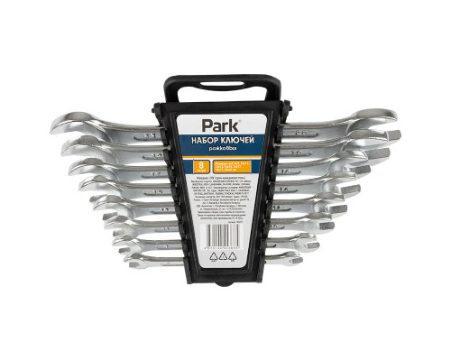 Набор рожковых ключей Park 8шт Crv