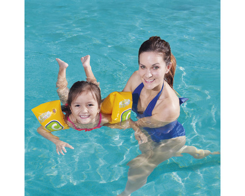 Нарукавники для плавания Swim Safe, ступень С, 25х15см,  Bestway 32033