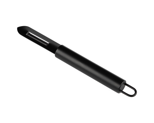 Овощечистка с вертикальным лезвием, CLASSICO NERO, из нержавеющей стали, цвет - черный, non-stick