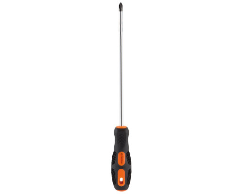 Отвертка Park Strom PH2х20см, двухкомпонентная рукоятка OTV018DK, крестовая