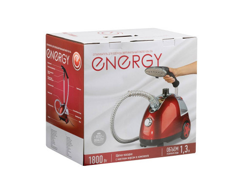Отпариватель вертикальный Energy EN-356 270099 1800Вт 1,3л метал/пластик синий