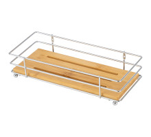 Полка для ванной комнаты BAMBOO-02, 26,5*11,5*6 см