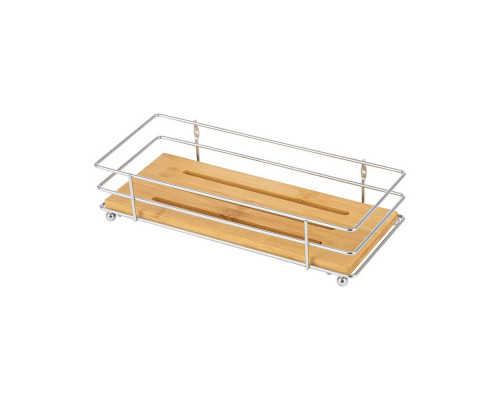 Полка для ванной комнаты BAMBOO-02, 26,5*11,5*6 см