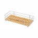 Полка для ванной комнаты BAMBOO-02, 26,5*11,5*6 см