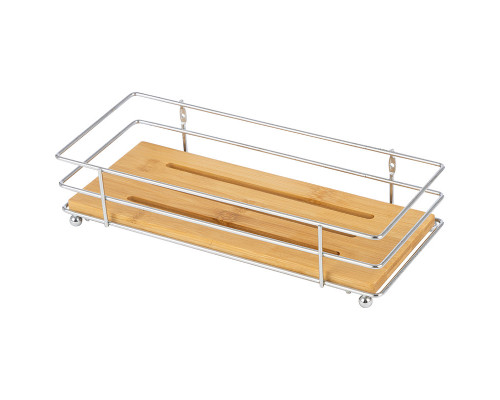 Полка для ванной комнаты BAMBOO-02, 26,5*11,5*6 см