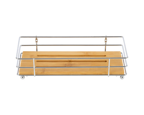 Полка для ванной комнаты BAMBOO-02, 26,5*11,5*6 см