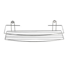 Полка настенная Lecco 7,5*35*13 см хром