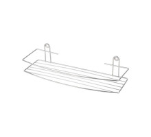 Полка настенная Lecco 7,5*35*13 см хром