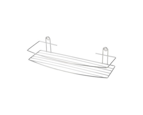 Полка настенная Lecco 7,5*35*13 см хром