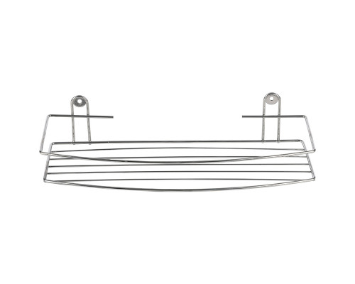 Полка настенная Lecco 7,5*35*13 см хром