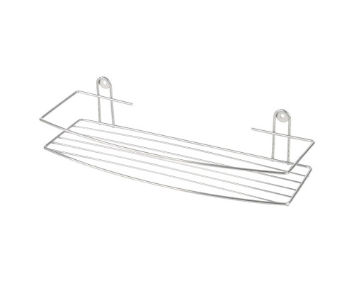 Полка настенная Lecco 7,5*35*13 см хром