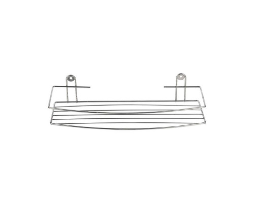 Полка настенная Lecco 7,5*35*13 см хром