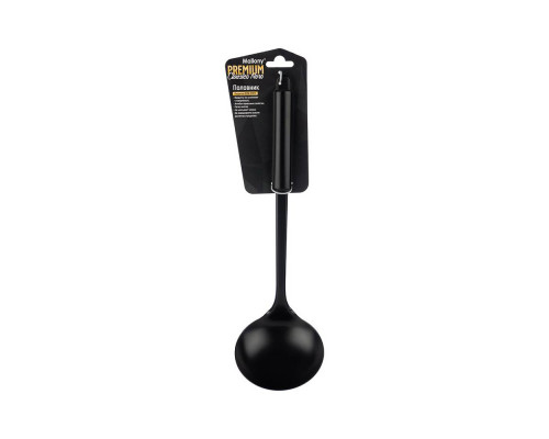 Половник CLASSICO NERO  из нержавеющей стали, цвет - черный, non-stick (раб часть)