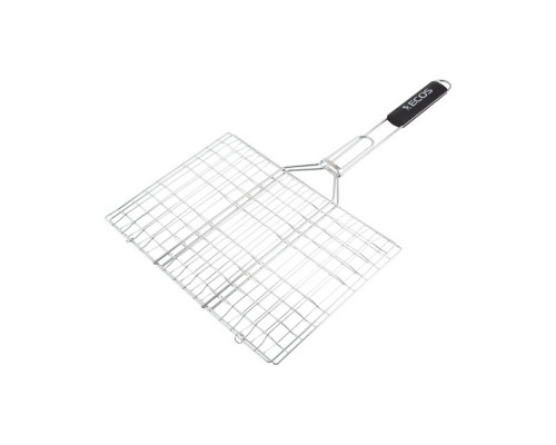 Решетка для барбекю ECOS RD-104C (6 секций, р-р 35х25х1,5 см, общая длина 60см, хром.)