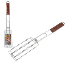 Решетка для барбекю ECOS RD-169D (для сосисок, р-р 17х8.5 см, общая длина 50 см)